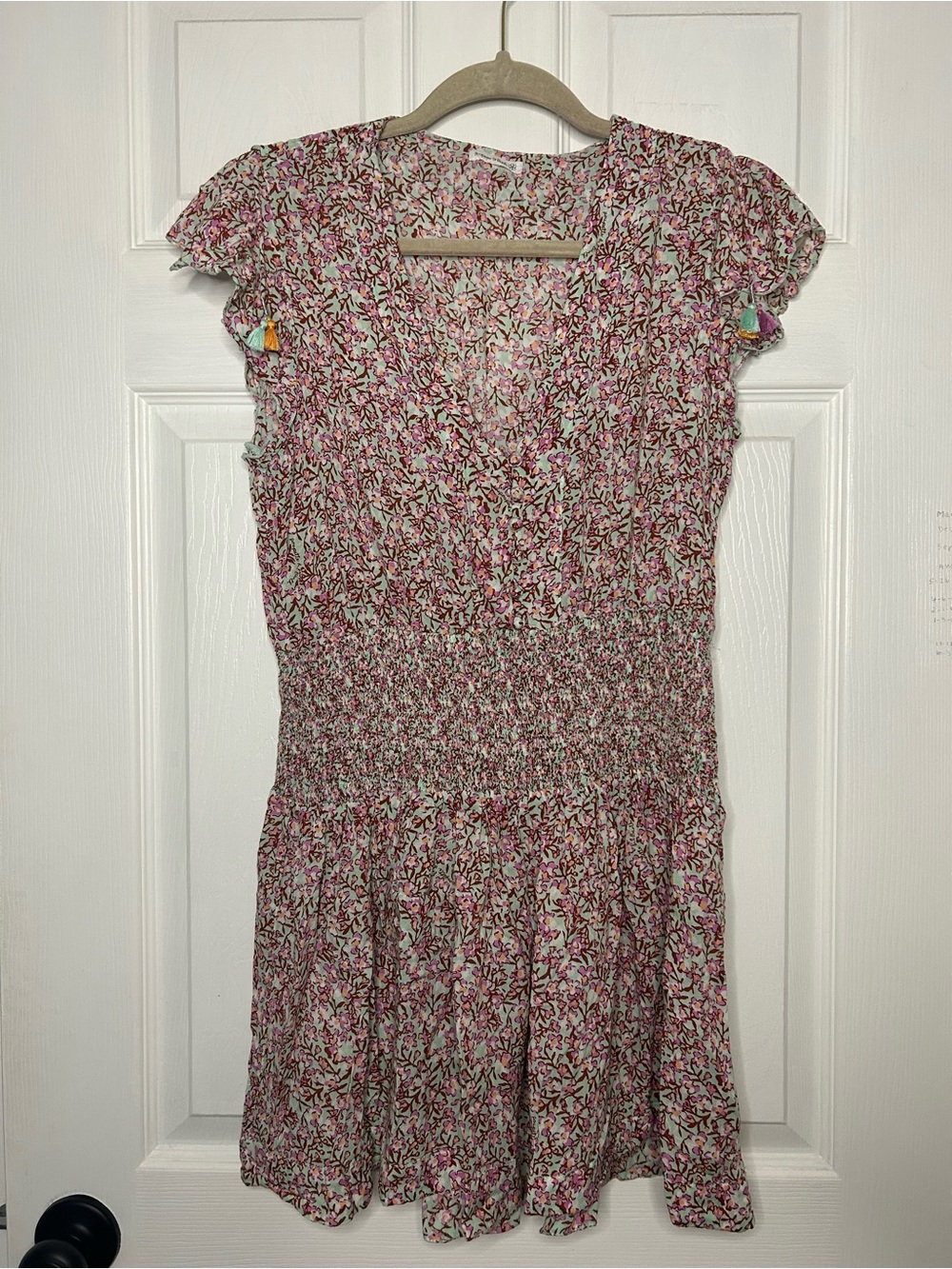 Poupette St Barth Rachel Floral Mini Dress
